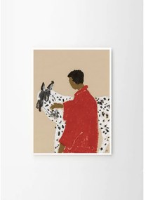 Poster 30x40 cm Spotted Horse – Isabelle Vandeplassche – The Poster Club