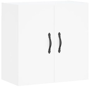 vidaXL Dulap de perete, alb, 60x31x60 cm, lemn compozit