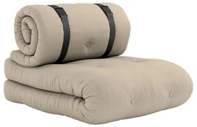 Fotoliu extensibil adecvat pentru exterior Karup Design Design OUT™ Buckle Up Beige, bej