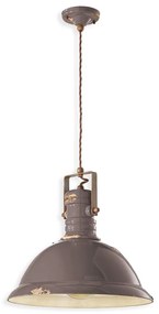Lustra design retro realizata manual din ceramica INDUSTRIAL