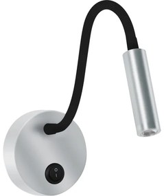 Lampă LED flexibilă de perete Brilagi MAYA LED/3W/230V 4000K argintiu