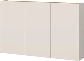 Dulap crem cu aspect de lemn de stejar 138x87x25 cm Libbiano – Germania