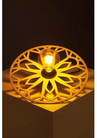 Lustră pe cablu FALCO 1xE27/60W/230V d. 30 cm bej