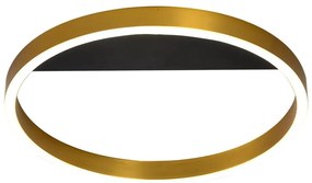 Rabalux 71309 - Plafonieră LED THRIC, 20 W, 230 V, finisaj auriu