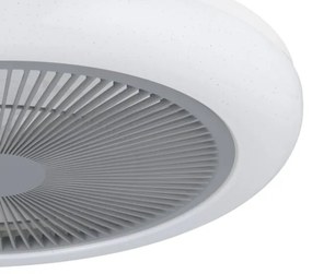 Ventilator LED dimabil de tavan Eglo 35138 KOSTRENA LED/25,5W/230V gri + telecomandă