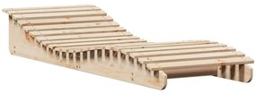 832580 vidaXL Șezlong, 205x70x31,5 cm, lemn masiv de pin