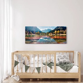Tablou - Lacul Jasna, Gozd Martuljek, Alpii Iulieni, Slovenia (120x50 cm)