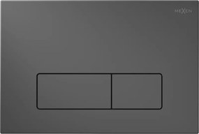 Mexen Fenix 13 buton de spălare Slim, gri pistole - 601366