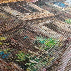 Tablou - Satul filipinez, Asia (70x50 cm)