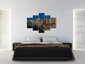 Tablou cu Las Vegas nocturn (150x105 cm)