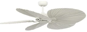 Ventilator de tavan Lucci Air 21065449 BALI d. 132 cm alb/crem + telecomandă