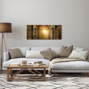 Tablou - Poarta din pădure (120x50 cm)