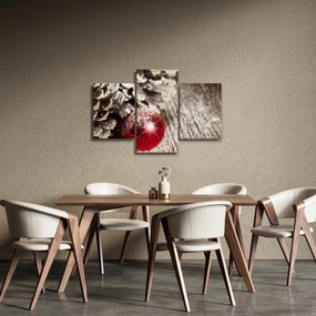 Tablou - Decorațiuni de Crăciun (90x60 cm)