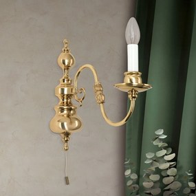 Aplica de perete design clasic FLAMISCH, alama lucioasa