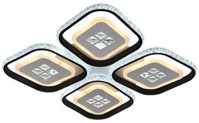 Lustră LED dimabilă aplicată LED/130W/230V 3000-6500K + telecomandă