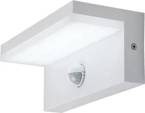 Aplica LED iluminat exterior cu senzor IP54 Zaragoza alb