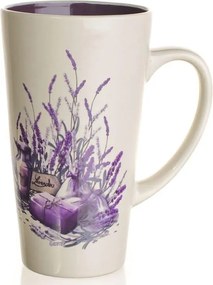 BANQUET Ceaşcă înaltă din ceramică 450 ml Lavender, BANQUET