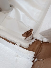 OFERTA Masa de dining alb BERGEN 140x80 cm III calitatea