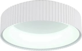 Globo 15924DW - plafonieră LED KEMP, 45W, 230V, 2700/4000/6000K, diam. 46 cm, albă
