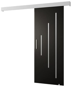 Uși culisante 80 cm Slavdro 3 (negru mat + alb mat). 1108852