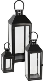 Set felinare decorative din metal, 3 dimensiuni incluse