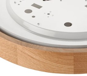 Plafonieră LED Brilagi CARVALHO 2xE27/60W/230V stejar d. 37,5 cm