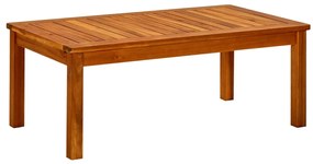 vidaXL Măsuță de cafea de grădină, 90x50x36 cm, lemn masiv acacia