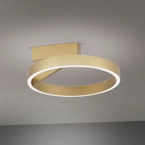 Plafonieră LED KOLK, 40 W, 230 V, 2700/3000/4000 K, Ø 40 cm, auriu