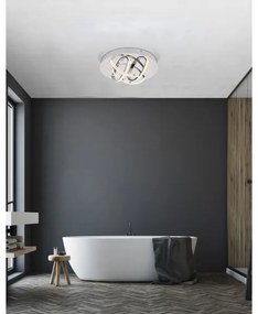 Globo 67126-15IP - Plafonieră LED pentru baie KEANA LED/15W/230V IP44