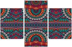 Tablou cu bastracție ornamentală (90x60 cm)