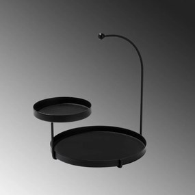 Suport bijuterii Knidos Negru 25x28x21 cm
