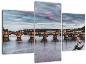 Tablou cu podul lui Carol (90x60 cm)