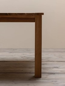 Masa dining de exterior, din lemn de tec, Tirama