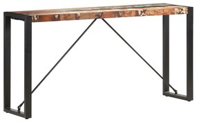 vidaXL Masă consolă, 150 x 35 x 76 cm, lemn masiv reciclat