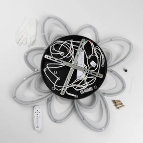 Lustră LED dimabilă aplicată Brilagi TWIST LED/125W/230V 3000-6500K + telecomandă