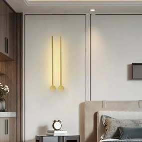 Aplica LED R9120-600 GD – 14 W, finisaj auriu, 3 temperaturi de lumină