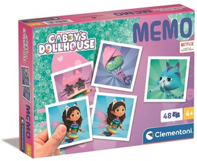 Gabby&#039;s Dollhouse Fairy joc de memorie 48 pcs Clementoni