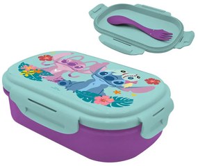 Disney Lilo și Stitch Island cutie pentru sandvișuri + set de tacâmuri