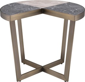 Masuta laterala design elegant LUX Turino, alama periata 114352 HZ