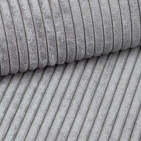 Coltar in forma de U SMART COSARO 295x140 cm, gri deschis