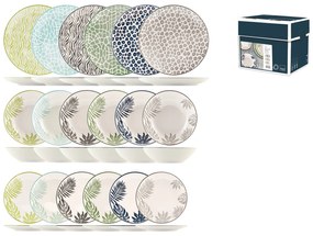 Serviciu de masa Jungle  18 piese din  ceramica