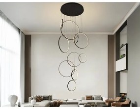 Lustră LED dimabilă pe cablu LED/290W/230V 3000-6500K + telecomandă