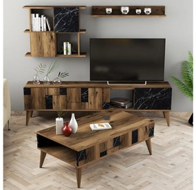 Mobilier living Madre (Nuc + Negru). 1088611