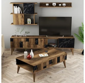 Mobilier living Madre (Nuc + Negru). 1088611