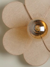 Aplica de perete, din in natural, D32cm, Naturally