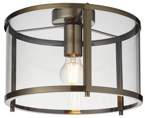 Endon 103112 - Plafonieră HOPTON 1xE27/10W/230V crom mat