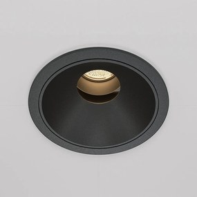 Spot LED incastrabil design tehnic Wise negru