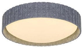 Nordlux - Plafonieră CORATO, 3x E14/15W/230V, Ø 42 cm, gri