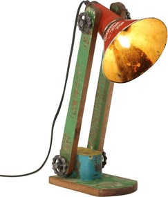 vidaXL Lampă de birou 25 W, multicolor, 23x13x52 cm, E27