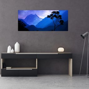 Tablou - Cerul de noapte din Nepal (120x50 cm)